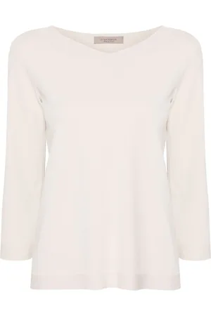 D.EXTERIOR V-neck compact-knit jumper
