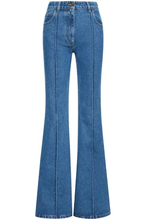 Oscar de la Renta High-rise bootcut jeans