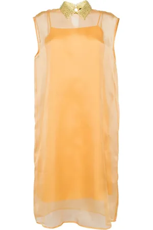Fabiana Filippi Silk-organza midi dress
