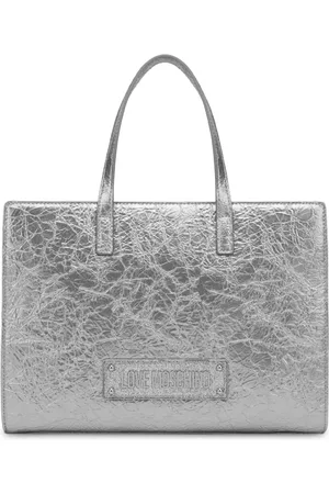 Moschino Logo-plaque tote bag