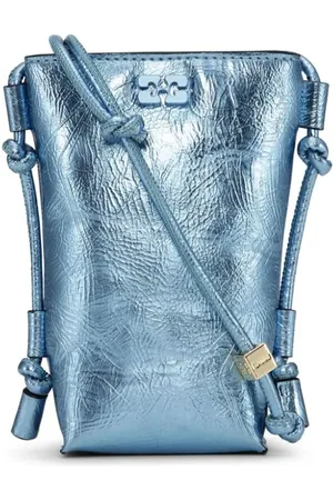Ganni Metallic crossbody bag