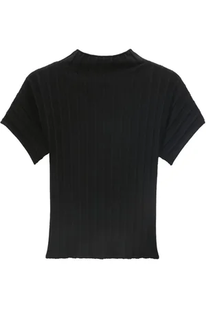 Filippa K Ribbed-knit mock neck top