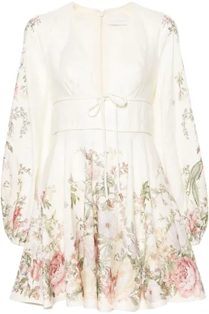 ZIMMERMANN Waverly linen minidress