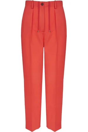 LORENA ANTONIAZZI Tailored tapered-leg trousers