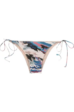 CLUBE BOSSA Aava camouflage-print bikini bottoms