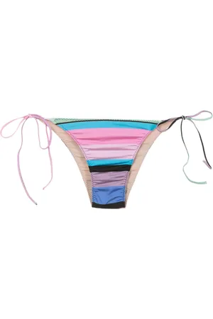 CLUBE BOSSA Aava striped bikini bottoms