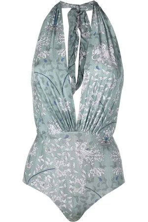 CLUBE BOSSA Deneuve halterneck swimsuit