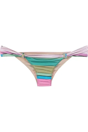 CLUBE BOSSA Rings striped bikini bottoms