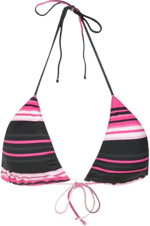 CLUBE BOSSA Aava stripe-print bikini top