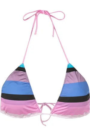 CLUBE BOSSA Aava striped bikini top