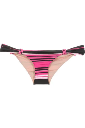 CLUBE BOSSA Rings striped bikini bottoms