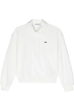 Lacoste Towelling-finish polo top
