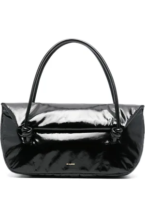 Jil Sander Patent leather tote bag