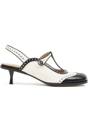 Maison Margiela Tabi 45mm slingback pumps