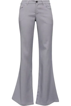 Marni Mid-rise flared wool pants
