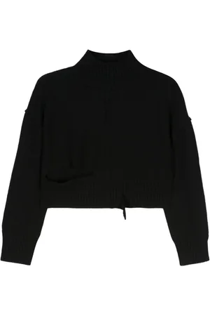 Maison Margiela Cut-out cropped jumper