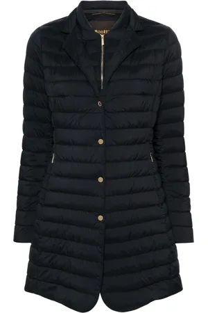 MOORER Shari down single-breasted coat