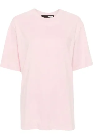 ROTATE Logo-embroidered T-shirt