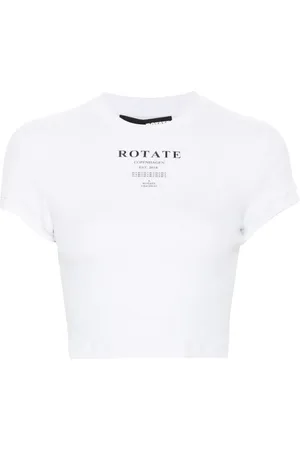 ROTATE Ribbed crop top