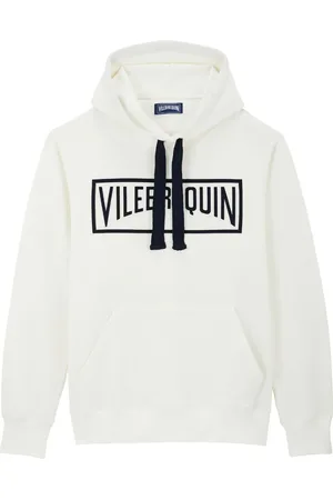 Vilebrequin Logo-embroidered cotton hoodie