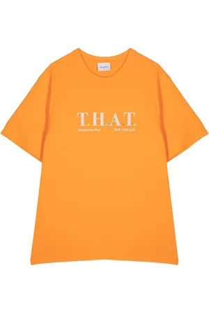 This Is Never That Logo print cotton shirt