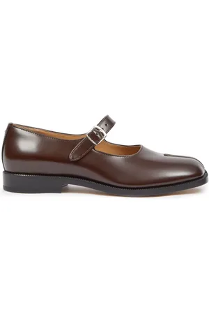 Maison Margiela Tabi leather Mary Janes