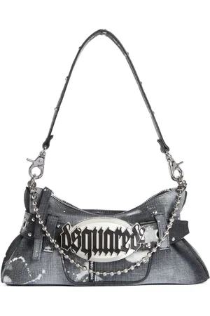 Dsquared2 Gothic denim shoulder bag