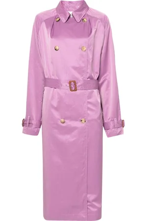 Isabel Marant Edenna crinkled trench coat