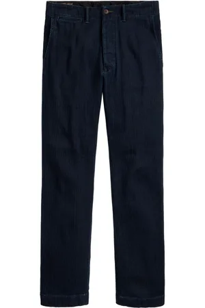 Ralph Lauren Straight-leg cotton trousers