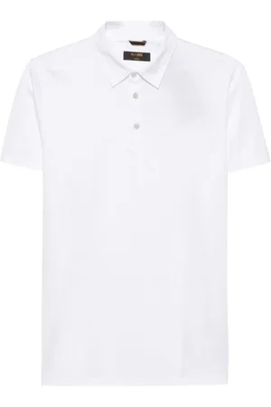 MOORER Cotton polo shirt