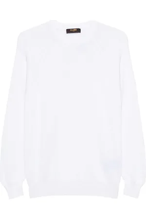 MOORER Ribbed crew-neck jumper