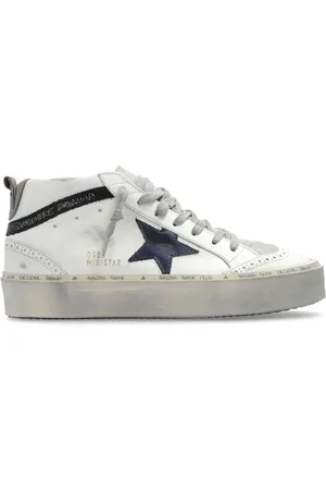 Golden Goose Mid Star high-top leather sneakers