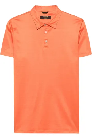 MOORER Cotton polo shirt