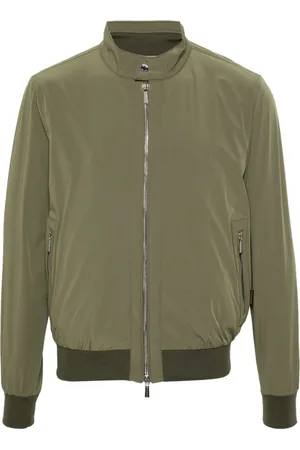 MOORER Alberti-Kn water-repellent bomber jacket