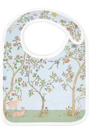 Atelier Choux In Bloom organic cotton bib