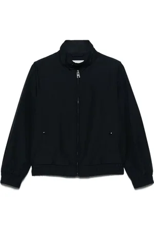 Woolrich Logo-tag cotton blend jacket