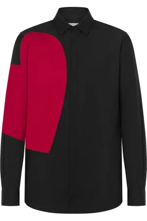 Moschino Heart-print cotton shirt