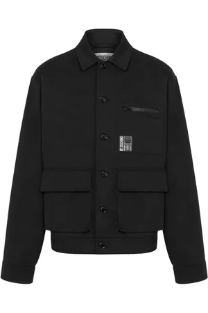 Moschino Logo-appliqu?? shirt jacket