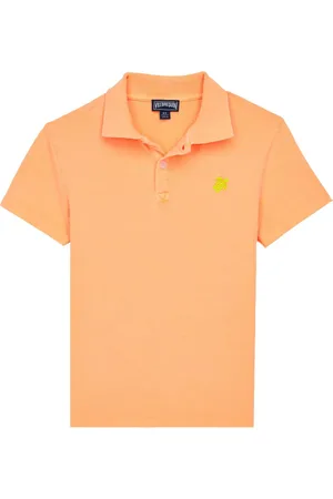 Vilebrequin Turtle-embroidered short-sleeve polo shirt