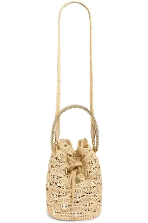Paco rabanne 1969 Raphia Wave Paco bucket bag