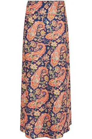 Paco rabanne Paisley-print maxi skirt