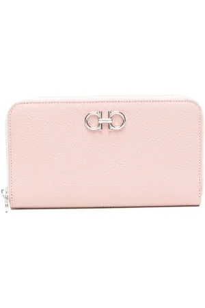 Salvatore Ferragamo Gancini-plaque leather wallet