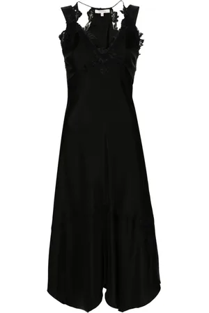 Dorothee Schumacher Lace-appliqu?? camisole silk dress