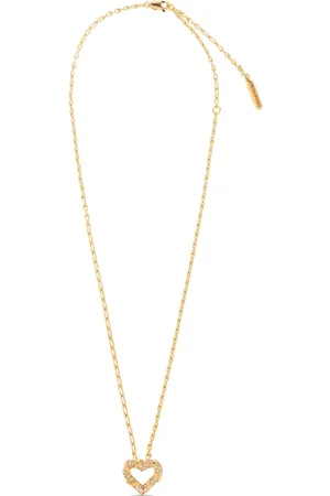Lanvin Heart-pendant chain necklace