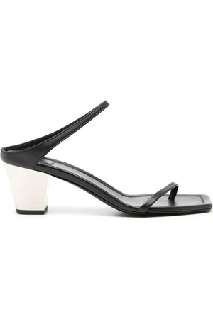 Totême City 60mm leather mules