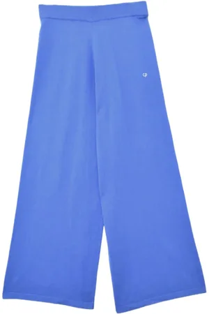 Chinti & Parker Cropped wide-leg track pants
