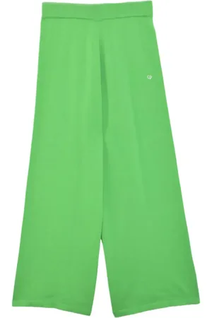 Chinti & Parker Cropped wide-leg track pants