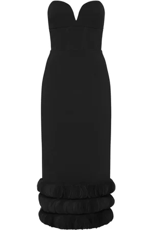 Rebecca Vallance Adrena flared midi-dress