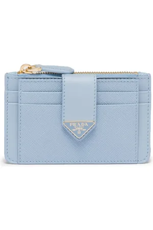 Prada Logo-plaque zip-fastening purse