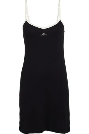 Karl Lagerfeld Signature slip dress
